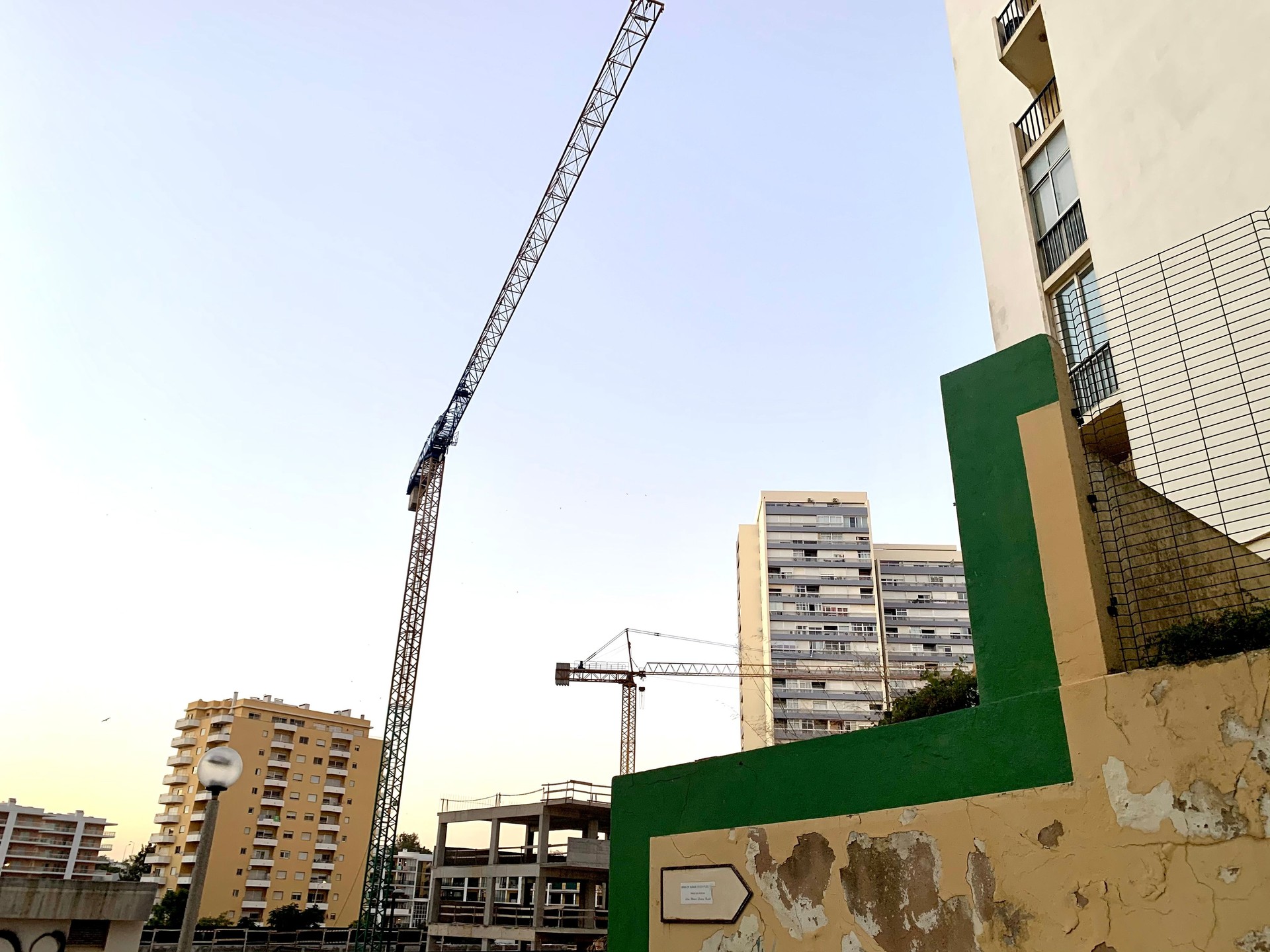 Building in Portimao, Algarve, Portugal
